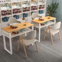 ราคา โต๊ะเขียนลายไม้สไตล์มินิมอล โต๊ะทำเล็บ โต๊ะเครื่องแป้ง โต๊ะเครื่องแป้งในห้องนอน (42026476777)