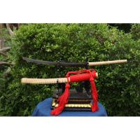 ราคา ดาบเมือง ดาบล้านนาตอกตราเต่าสองตรา ปลายว้ายหางเป็ด ใบยาว 21 นิ้ว ครึ่ง ด้ามฝักถักหวายละเอียด ดาบตราเต่า พ่อครูบุญตัน (20679247525)