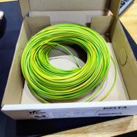 ราคา H05V-K 1x0.5 mm2 GREEN/YELLOW 100 เมตร สายไฟอ่อนแกนเดี่ยว ทองแดงฝอย สายกราวด์ สีเขียวคาดเหลือง สายไฟคอนโทรล DELTA (17564411742)