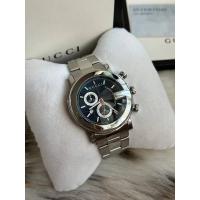 ราคา Gucci Paris G-Round Black Dial Date Men'size (22173712444)