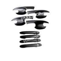 ราคา เบ้ารองมือเปิด+ครอบมือจับ มาสด้า2 MAZDA2 ปี 2008-2014 สีดำด้าน (7793804566)