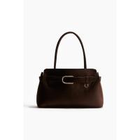 ราคา H&M(เอชแอนด์เอ็ม) กระเป๋าถือทรงโท้ทดีไซน์สายสะพายละเอียด Women Strap-detail tote bag 1311031_1 (42273992680)
