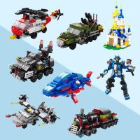 ราคา เข้ากันได้กับเลโก้เรือบรรทุกเครื่องบินทหารถัง SWAT Mecha หกในหนึ่งเดียวรุ่นเด็กประกอบของเล่น Buil (24171727996)