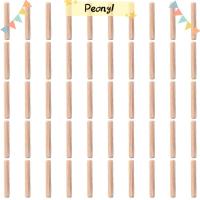 ราคา PEONY 50 ชิ้นเดือยไม้, 6x30 มิลลิเมตร 6x40 มิลลิเมตร 6x50 มิลลิเมตรไม้ Dowel Pins, หมุดไม้ (50954092627)
