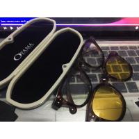 ราคา กรอบแว่นตา ยี่ห้อ Oyamaพร้อมคลิปออนสีเหลือง (10854088585)