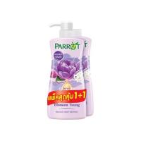 ราคา [1แถม1] Parrot แพรอท ครีมอาบน้ำแพรอท แบบขวดปั๊ม แพ็คคู่ ขนาด 450/500 มล. สบู่นกแก้ว พฤกษานานาพรรณ ครีมอาบน้ำ (29470803681)