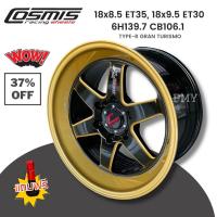ราคา ล้อแม็กขอบ 18x8.5 ET+35, 18x9.5 ET+30 6รูx139.7 CB106.1 ยี่ห้อ Cosmis รุ่น TYPE-R GRAN TURISMO (ราคาต่อ1วง) ขายยกชุด (16653464277)