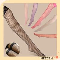 ราคา Hecceh Fishnet Stocking Elastic Pantyhose Tights ต้นขา Sheer Hollow Out Mesh (29610168509)
