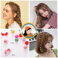 ราคา กิ๊ฟลูกปัดสีสันสดใสกิ๊ฟวินเทจยุค90 กิ๊ฟกลม หลายสไตล์ กิ๊ปเกาหลี กิ๊ปสายฝอ (8792940933)