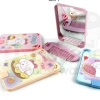 ราคา กระจกพับ + หวี Aishu / กระจกพับ + หวีตัวละครน่ารัก สีสุ่ม (40814640298)