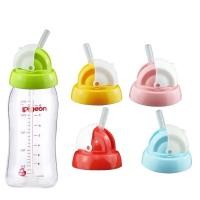 ราคา ฝาเด้งพร้อมหลอดดูด หลอดฝาเด้ง สำหรับขวดนมคอกว้างพีเจ้น (23817710735)