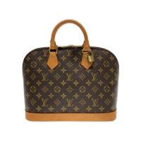ราคา LOUIS VUITTON Handbag Alma BB_Monogram Canvas_BRW PVC Brown SD1909 Direct from Japan Secondhand (40377695802)