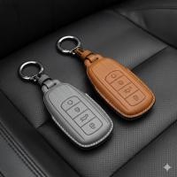 ราคา ซองหนัง ลายไม้ เคสกุญแจ ปลอกุญแจรถยนต์ ตรงรุ่น สำหรับ JAECOO J7 (42072948834)