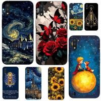 ราคา SAMSUNG สําหรับSamsung A01 กรณีซิลิคอนอ่อนโทรศัพท์ปกหลังบนSamsung Galaxy A01 GalaxyA01 A015 กรณี 5.7 นิ้วสีดําTpuกรณีRetroดอกไม้น้ํามันอะนิเมะK-drama (42428141821)