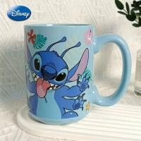 ราคา Disney Stitch cute ceramic cup cute cartoon mug office dormitory water cup home tea student cup (26510915376)