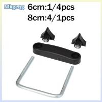 ราคา [nlkgeqg] 4 ชิ้นกล่องหลังคา U Bolt CLAMP ติดตั้งอุปกรณ์เสริม Rack Clamp Bolt U Bracket เหล็ก (56655053241)