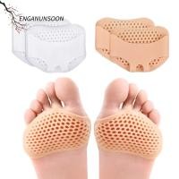 ราคา ENGANUNSOON 2 ชิ้นซิลิโคนแผ่น Forefoot Insoles, เบาะ Metatarsal นวดเท้า Insoles, Soft Orthotics Foot Care เครื่องมือบรรเทาอาการปวดเท้า Care Pads (51501843072)