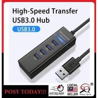 ราคา 4 พอร์ต 3.0 USB HUB Splitter ความเร็วสูง 30 ซม.ตัวแยกอะแดปเตอร์ USB Expander สําหรับเดสก์ท็อป PC แล็ปท็อป USB HUB (29643142991)