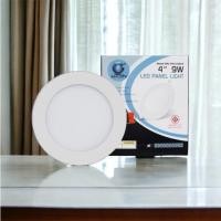 ราคา LED PANEL LIGHT โคมฝังฝ้า โคมเพดาน ฝ้าเพดาน โคมติดฝ้า ไฟติดเพดาน (ทรงกลม) 4นิ้ว9วัต (54403366946)