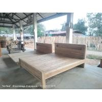 ราคา เตียงญี่ปุ่นไม้สักรุ่นใหม่ (24611420463)