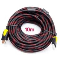 ราคา สาย HDMI Cable HD 1080P (M/M) V1.4 สายถัก 10เมตร (1870951532)