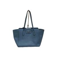 ราคา GUCCI tote bag medium _ swing leather BLU Direct from Japan Secondhand (57904001637)
