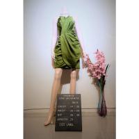 ราคา เดรสเกาะอก เดรสไปงาน เดรสออกงาน ราตรีสั้น สีเขียวสวยมาก (16149502391)