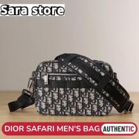 ราคา ดิออร์ Dior SAFARI Grained Calfskin Shoulder Crossbody Bag 8'' กระเป๋าสะพายข้างหนังเกรน (27677324337)