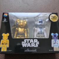 ราคา C3PO & R2D2 Medicom Bearbrick 100% พวงกุญแจ Star Wars งาน Happy Ichiban Kuji (21064402192)