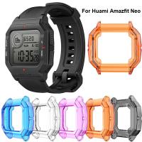 ราคา สําหรับ Huami Amazfit Neo TPU เคสนาฬิกา สมาร์ทวอทช์ สร้อยข้อมือ กรอบป้องกัน เต็มรูปแบบ เคสกันกระแทก เคสใส (22976925834)