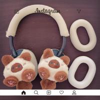 ราคา เหมาะสําหรับ Sony/Sony WH-1000XM5/6 ไร้สายบลูทูธเสียงรบกวน Cancelling ชุดหูฟังซิลิโคนป้องกันกรณี Plush Q แมวน่ารัก WH-1000XM4/3 แนวนอนหัว Beam นุ่มหูหมวกเปลี่ยนกรณี (26891787904)