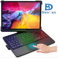ราคา Rotate, 360 Screen MD Touchpad Keyboard Case for 2022 Pro 12.9inch,Ipad mini 6 8.3, IPad 10th ipad (29102998531)