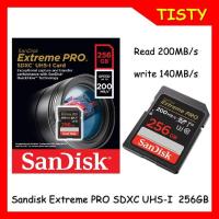 ราคา แท้ 100% SANDISK Extreme Pro 256GB SD Card SDSDXXD-256G-GN4IN (read 200MB/s. write 140MB/s) (19359363406)