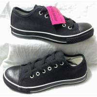 ราคา รองเท้าผ้าใบ สีดำแถบขาว LEOSTAR, GOLD CITY (760314552)