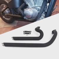 ราคา Motorcycle Exhaust Pipe With Removable Silencer Muffler For Honda Steed Shadow 400 600 VLX400 VLX60 (54404136738)