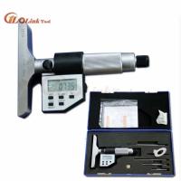 ราคา 25มิลลิเมตร100มิลลิเมตร150มิลลิเมตรดิจิตอลความลึกไมโครมิเตอร์6นิ้ว0.001มิลลิเมตรอิเล็กทรอนิกส์ความลึกไมโครมิเตอร์ฐานช่างไมโก้วัดลึกไมโคร (46254824221)