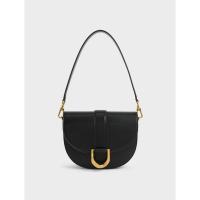ราคา ส่งต่อ!!charles & keith gabine saddle bag แท้100% (22142951445)