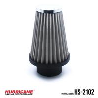 ราคา HURRICANE กรองเปลือย ( กรวย ) ( ฐาน4.5" สูง 9" ปาก 3" ) HS-2102 , HS-2102-C Hurricane cotton air filter (23002916148)