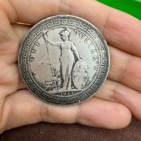 ราคา 1911 Hong Kong One Yuan Coin เหรียญเงิน Morgan Silver Dollar 38mm01/04/* - (49454116840)