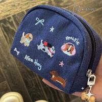 ราคา กระเป๋าเครื่องสําอาง ล่าสุด กระเป๋าแต่งหน้าความจุขนาดใหญ่รูปสัตว์ปักน่ารักมีซิปผ้ายีนส์กระเป๋าเก็บลายการ์ตูนอเนกประสงค์ใช (55954949300)