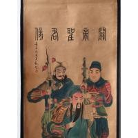 ราคา โบราณด้อยย้อนยุคคนดังก้างปลาภาพวาดภาพวาดภาพวาดโบราณภาพวาดจีนห้องนั่งเล่นสไตล์จีนห้องโถงกลางภาพวาดตกแต่งแขวน (50552230754)