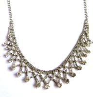 ราคา สร้อยเพชร เพชรระย้า สร้อยแฟชั่น สร้อยหรูหรา diamond necklace (43017881610)