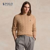 ราคา Polo Ralph Lauren เสื้อสเวตเตอร์ผู้ชาย Cable-Knit Cotton Sweater รุ่น MNPOSWE16820478 สีน้ำตาล (25289532498)