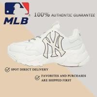 ราคา ✅ของแท้ 100%✅ MLB Big Ball Chunky Sneakers Ivory White รองเท้าผ้าใบ 【 พร้อมส่งในไทย】 (41420938891)