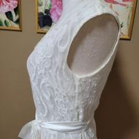 ราคา ✌️มือ2✌️เดรสลูกไม้ Elite by Bouton สีออฟไวท์ (18677008363)