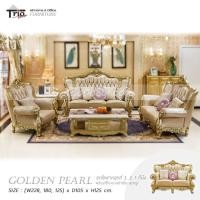 ราคา ชุดโซฟาหลุยส์3ชิ้น พร้อมโต๊ะกลาง รุ่น Golden Pearl-G “โกลเด้น เพิร์ล-จี” ลดราคา (2596968562)
