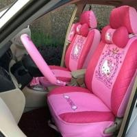 ราคา ชุดหุ้มเบาะหนัง ลายคิตตี้ (912454269)