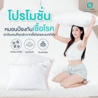 ราคา สินค้าใหม่!! หมอนป้องกันเชื้อโรค Pillow Zinc Oxide Nano (25429455926)