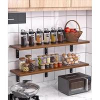 ราคา ชั้นวางไม้ ชั้นวางติดผนัง ไม้แขวนผนัง พร้อมขาและอุปกรณ์ติดตั้งครบ ติดตั้งง่าย ใช้ได้ทั้งเป็นชั้นหนังสือและของตกแต่ง‌ (43803993257)