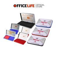 ราคา Horse ( ตราม้า ) แท่นประทับตรา แท่นประทับตรายาง แป้นมีหมึก เบอร์ No.00 1 2 3 4 ( 1 ตลับ ) (42277530166)